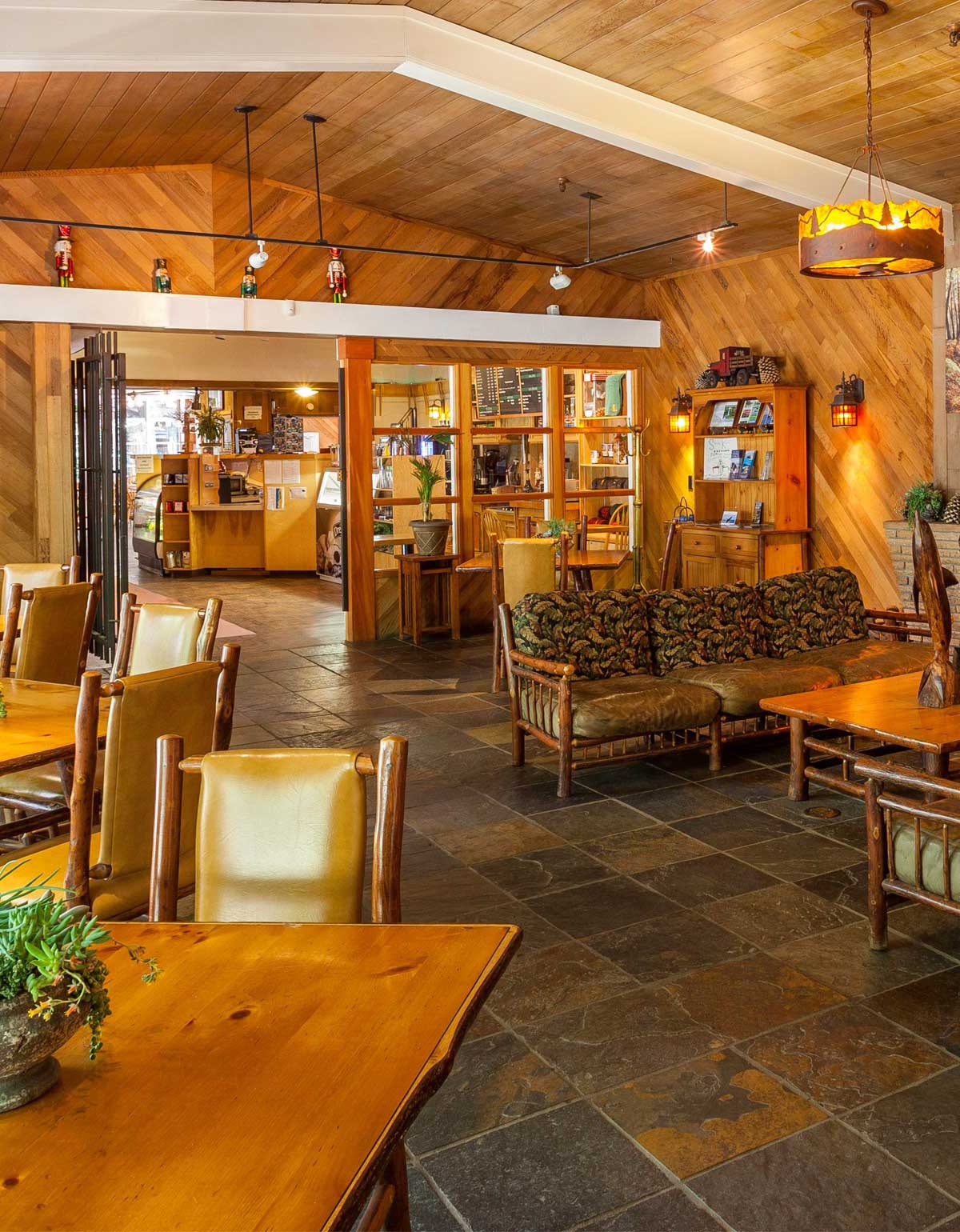 Interior view of Big Sur Lodge