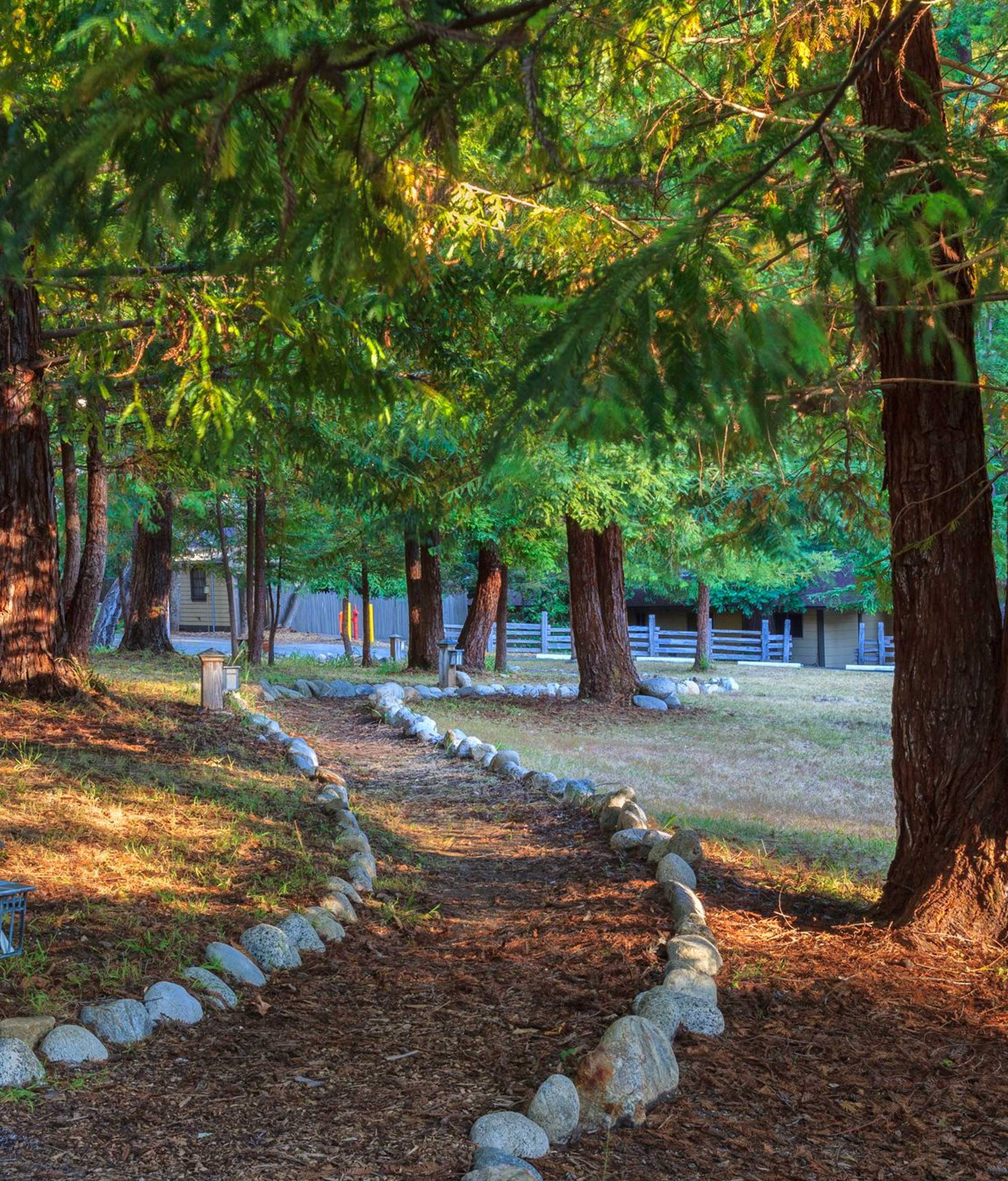 grounds view of Big Sur Lodge
