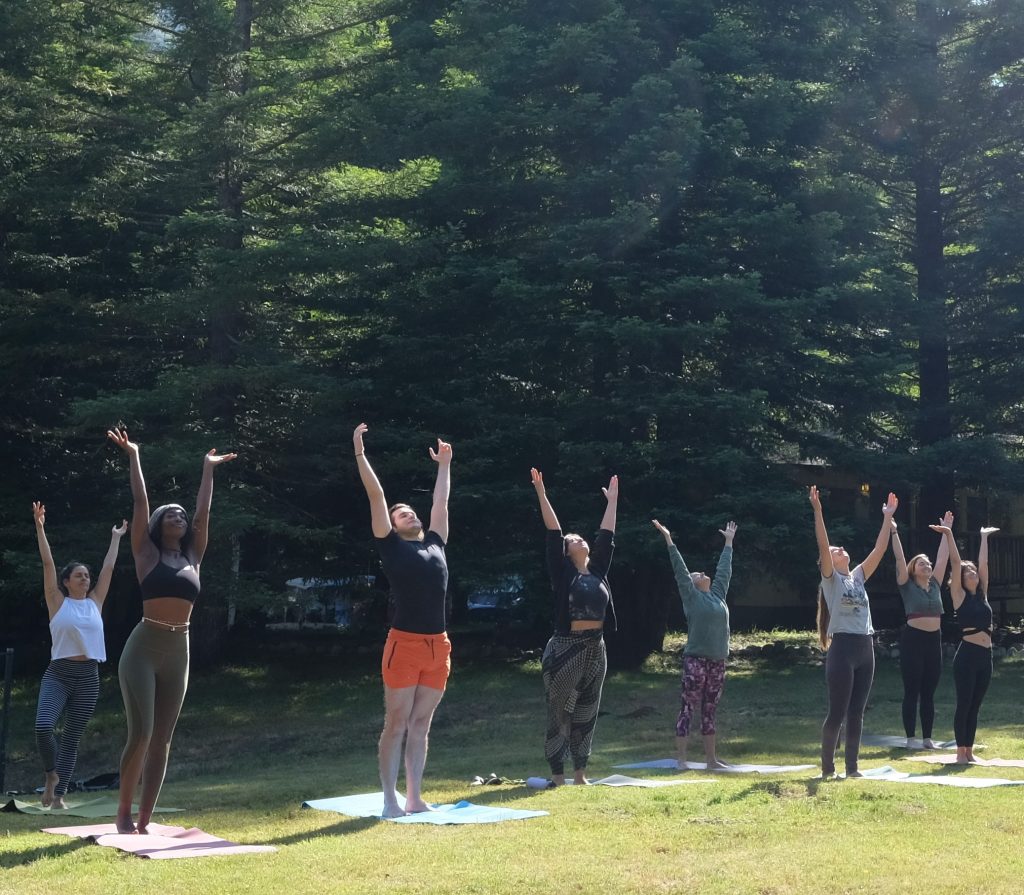 Yoga at the Lodge