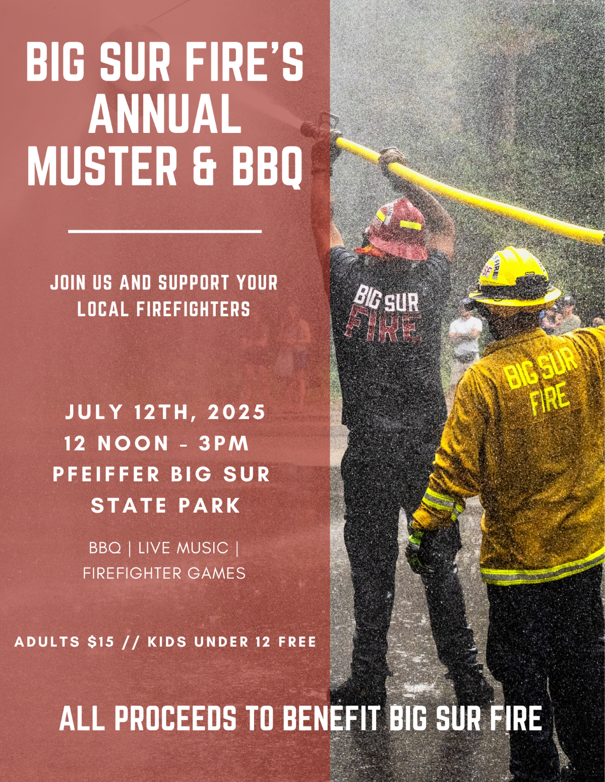 Big Sur Fire's Annual Muster & BBQ