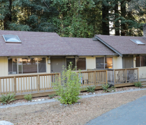 Pfeiffer Big Sur Lodge State Park winter